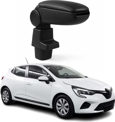 Zdjęcie produktu dla Podłokietnik środkowy do Renault Clio 2019-2025 skórapoliuretan ABS czarny