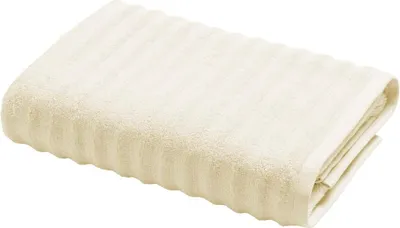 Image de Serviette de bain - Douceur d'Intérieur - MAYA - Coton - 70 x 130 cm - Blanc