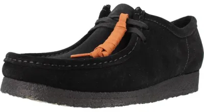Produktbild von Clarks Wallabee 26155519 7, Schnürschuhe in Schwarz für Herren, Größe 46