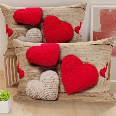 Obrázok produktu pre Uniqoos® Sada 2 vankúšových poťahov, 80 x 50 cm, mäkká, antialergická mikrovláknová tkanina, moderný dizajn, vyrobené v Taliansku