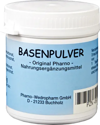 Produktbild von Original Pharno Basenpulver - 200 g – ohne Zusatzstoffe, laktosefrei und frei von Zuckern oder Aromastoffen