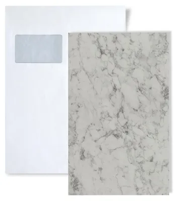 Image de 1 ÉCHANTILLON WallFace S-19566 A5 | Panneau mural MARBLE WHITE