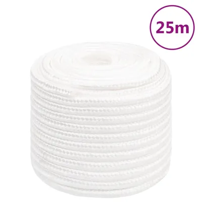 Zdjęcie produktu dla vidaXL Lina jachtowa biała 18 mm 25 m polipropylenowa