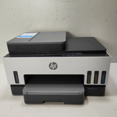 Produktbild von HP Smart Tank 7308 Wireless All-in-One Farbe Drucker, Thermal Inkjet, Farbdruck, 4800 x 1200 DPI, A4, Direktdruck, Weiß, Grau