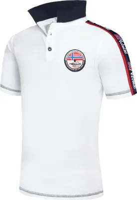 Produktbild von Nebulus Poloshirt NEBI Herren, Shirt, Sweatshirt, Polo, P4973 - Herren, weiß, S