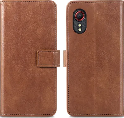 Obrázek produktu pro imoshion skládací pouzdro Samsung Galaxy Xcover 5 – hnědé