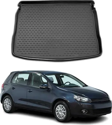 Image de OMAC Tapis de coffre pour Volkswagen Golf 5 Hatchback 2009-2013 en caoutchouc