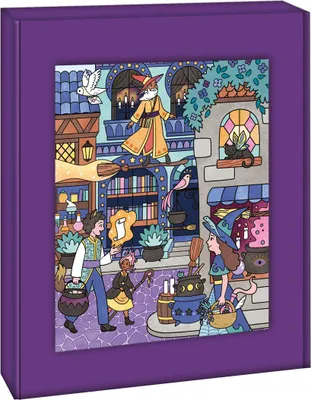 Zdjęcie produktu dla Janod Magic School - Zestaw farlowych dla dzieci - Kreatywne malowanie
