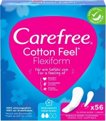 Produktbild von Carefree SE Baumwolle Flexiform Frischeduft 56er