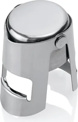 Produktbild von 20x Sektflaschenverschluss verchromt silber