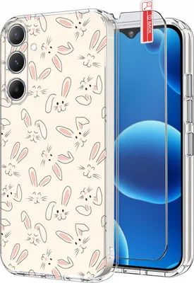 Obrázok produktu pre ETUI do Samsung A34 5G WZORY | WZMACNIANE CLEAR CASE + SZKŁO 9H