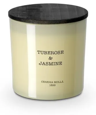 Imagen del producto de Cereria Molla - Vela XL de 600g, aroma a nardos y jazmín