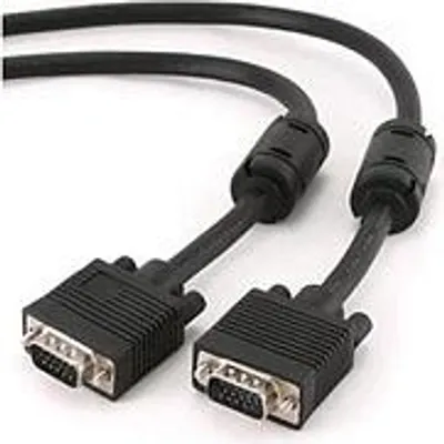 Obrázok produktu pre Gembird CC-PPVGAX-10-B, 3 m, VGA (D-Sub), VGA (D-Sub), Samec, Samica, Čierna
