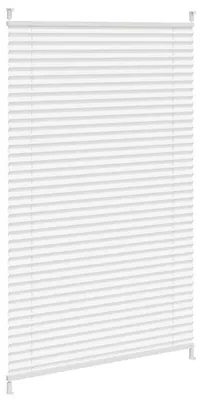 Imagen del producto de vidaXL Estor plisado opaco, 70 x 100 cm, blanco