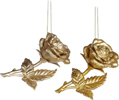 Produktbild von Goodwill Weihnachtsanhänger Roségold-Champagner D 8 cm Vorteil pro 2 Stück