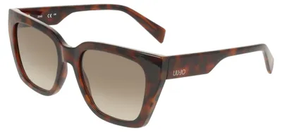 Produktbild von Liu Jo LJ808S Tortoise monocolor 53/18/140 Damen Sonnenbrillen