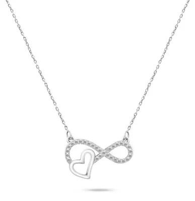 Produktbild von Delicate Silver Necklace Infinity NCL54W