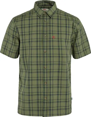 Produktbild von FJÄLLRÄVEN Övik Lite Shirt SS M -555 Green-Dark Navy XL