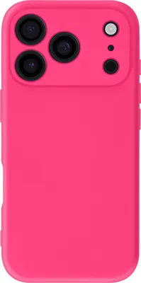 Obrázok produktu pre Avizar, silikónové puzdro Soft-Touch pre iPhone 17 Pro zo série SmoothGrip, farba fuchsiová