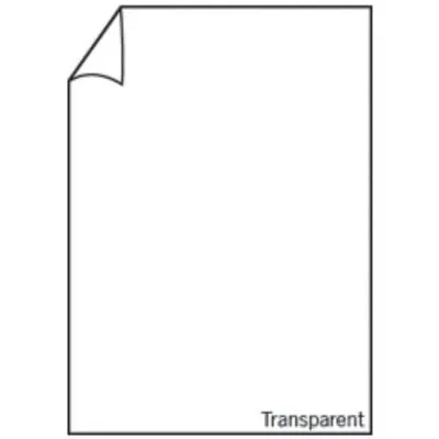Produktbild von Paperado Briefbogen A4, 100 g/m², transparent hochweiß