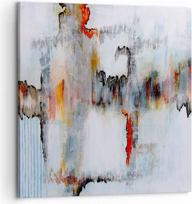Produktbild von Bild auf Leinwand - Leinwandbild - Abstraktion modern - 60x60cm - Wand Bild - Wanddeko - Wandbilder - Leinwanddruck - Bilder - Kunstdruck - Wanddekoration - Leinwand bilder - Wandkunst - AC60x60-3676