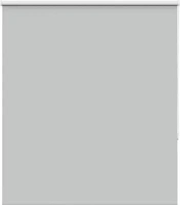 Produktbild von Verdunkelungsrollo Hellgrau 120x130cm Stoffbreite 116,6cm, Rollos DesignMöbel