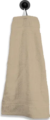 Produktbild von Gästetuch Gästehandtuch beige 30x50 cm Baumwolle Handtuch Frottee