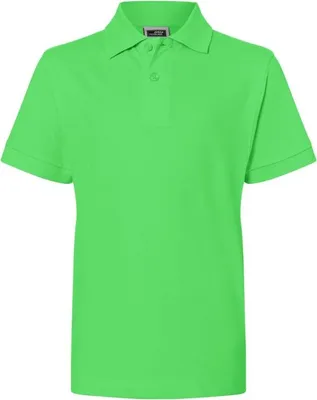 Produktbild von Hochwertiges Polohemd mit Armbündchen lime-green, Gr. L