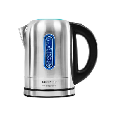 Obrázek produktu pro Cecotec ThermoSense 290, 1,7 l, 2200 W, Černá, Nerezová ocel, Nerezová ocel, Nastavitelný termostat, Indikátor úrovně vody