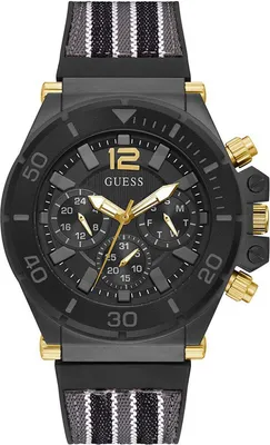 Produktbild von Guess Herrenuhr GW0415G3 schwarz