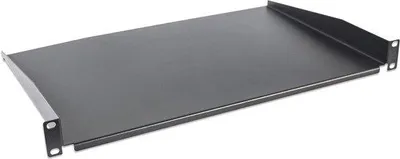 Produktbild von Famanu Montageschrank 19 Zoll - 1HE, 350 mm tief, schwarz