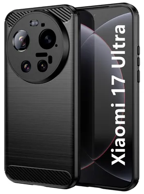 Immagine prodotto di Custodia in carbonio per Xiaomi 17 Ultra - Custodia protettiva per cellulare - Custodia in TPU