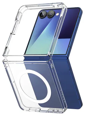 Produktbild von Ringke - Fusion MagSafe Schutzhülle für Samsung Galaxy Z Flip7 – transparent