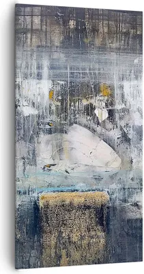 Produktbild von Bild auf Leinwand - Leinwandbild - Abstraktion modern - 65x120cm - Wand Bild - Wanddeko - Leinwanddruck - Bilder - Kunstdruck - Wanddekoration - Leinwand bilder - Wandkunst - PA65x120-3474