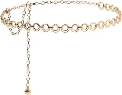 Produktbild von Modische Metallkette Gold für Damen