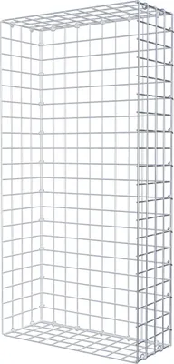 Produktbild von Anbaugabione Typ 2 100 cm x 20 cm x 50 cm (L x H x T), Maschenweite 5 cm x 5 cm, C-Ring