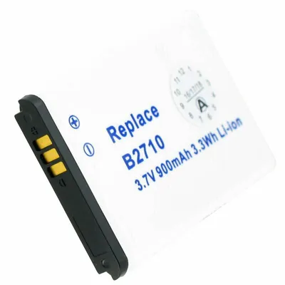 Image de Batterie AccuCell pour Samsung GT-B2710, AB803446BU, dimensions 49.4 x 34.0 x 5.8 mm