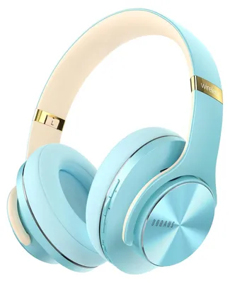 Produktbild von Bluetooth Kopfhörer Over Ear, [Bis zu 90 Std] mit 3 EQ-Modi, HiFi Stereo Faltbare mit Mikrofon, weiche Ohrpolsterfür iPhone/ipad/Android/Laptops