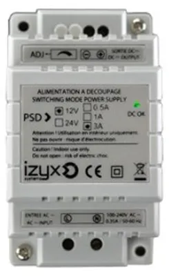 Image de Alimentation rail DIN 12V 3A - PSD1203