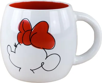 Produktbild von Disney Minnie Mouse Tasse Schleife & Herz ca. 380 ml Kaffeetasse