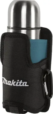 Produktbild von Makita E-15562 Thermo Flasche 0,35L mit Gürteltasche