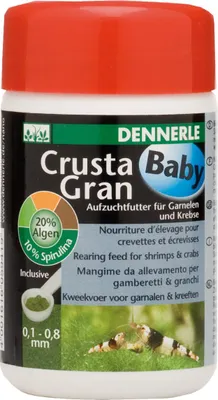 Produktbild von Dennerle CrustaGran Baby, Hauptfutter