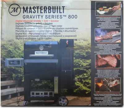 Productafbeelding van Masterbuilt® Houtskoolgrill en smoker, Gravity Series™ 800 Digital, met ingebouwde grillplaat, en WiFi-functionaliteit