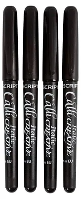Image de Marqueurs de calligraphie - 4pcs.