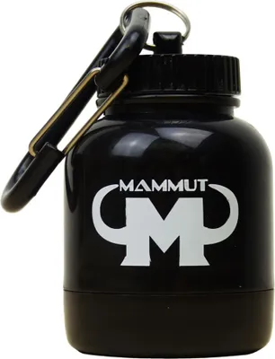 Produktbild von Mammut Nutrition - Powderbank - Protein & Supplement Dose als Schlüsselanhänger - Stück
