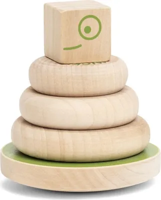 Produktbild von Micki Holz-Stapelturm - pädagogisches Spielzeug für Kinder