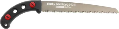 Image de Silky Scie à main japonaise Gomtaro 240mm, 8 dents par pouce, très grossier, scie d'élagage Scie d'arbre Scie de jardin, convient pour le bois frais