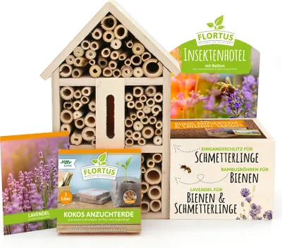 Produktbild von Insektenhotel Lavendel | Insektenhotels von FLORTUS