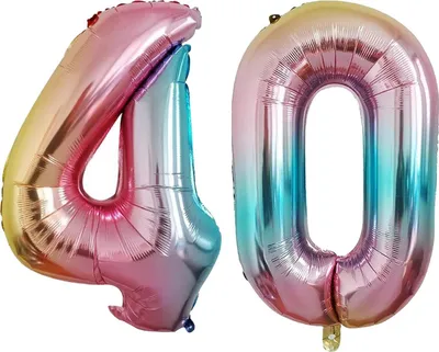 Obrázok produktu pre Set -Folienballon - Regenbogen/32inch - 4 + 0