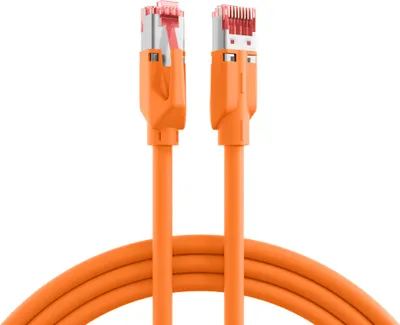 Image de EFB RJ45 Patchkabel S/FTP,Cat.6A,TM21,UC900,7.5m,orange